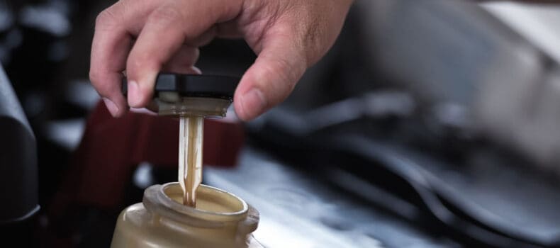 Car Power Steering Reservoir