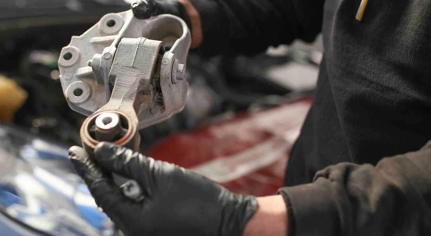 Car engine shop mount replacement cost