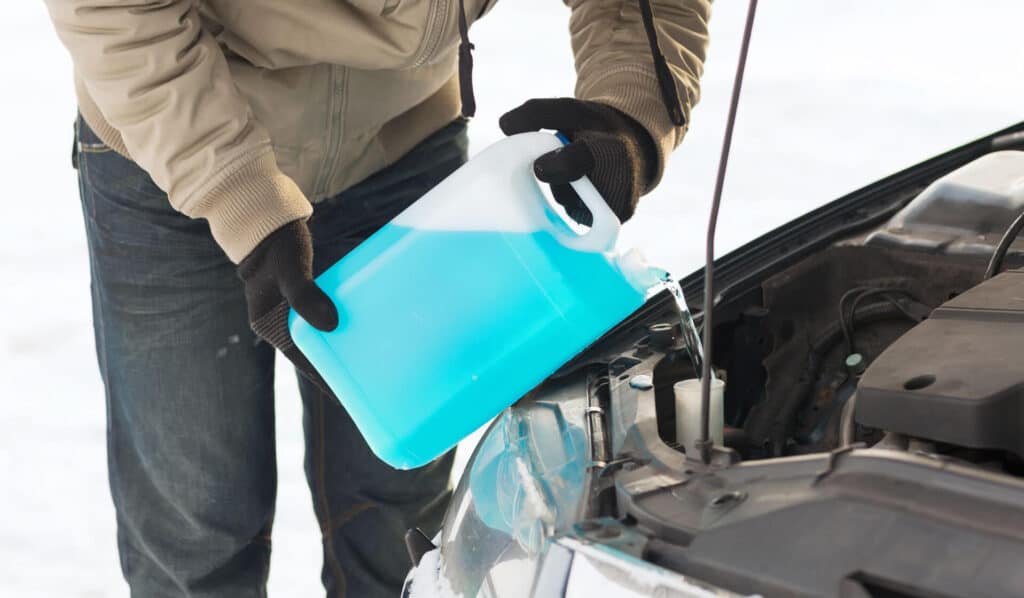 Washer Fluid Top-Up Guide