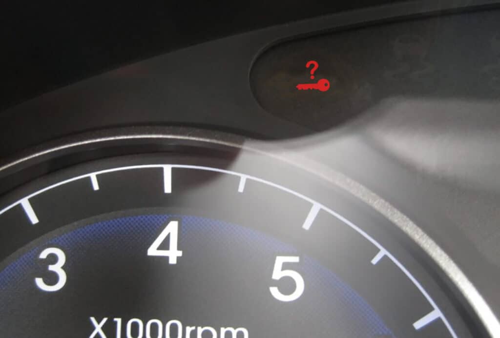 Key Not in Vehicle Warning Light Service and Guide: What is it and What to Do?