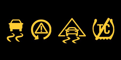 Different Stability Control Warning Lights
